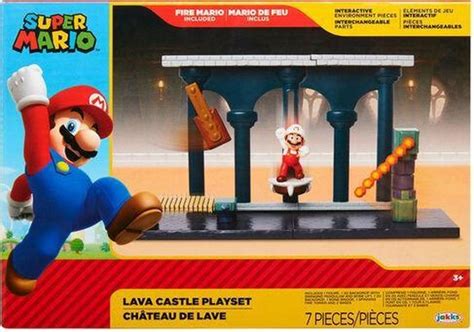 Nintendo Lava Castle Playset