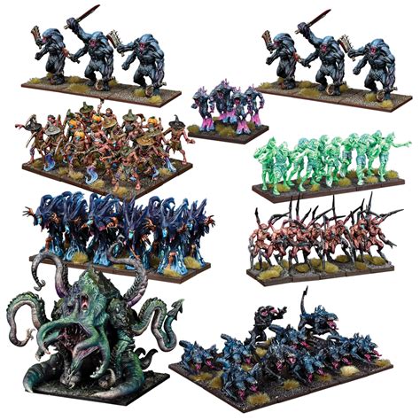 Nightstalker Mega Army Kings Of War Mantic Games Miniatures