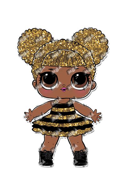 Muñeca Lol Queen Bee Tots Rare Club Glitterati Colección Lol