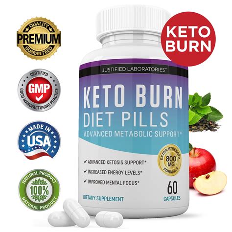 Keto Diet Pills Burn Shred Bhb Salts Advanced Ketogenic Supplement