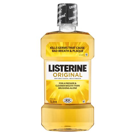 Listerine Original Mouthwash 1L | Amals Discount Chemist