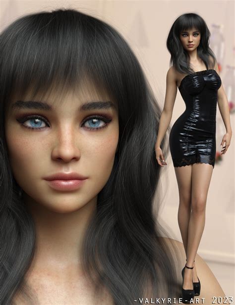 Instyle Girls Head And Body Morphs For G8f And G81f Vol 5 By Valkyrie