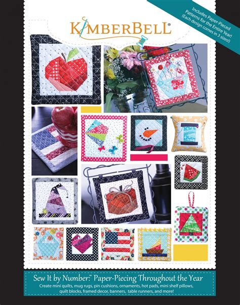 Kimberbell Designs Sew It By Number Pattern Book Stitch By Stitch