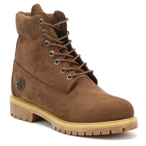 Once you subscribe to timberland's mobile alerts program, you will receive multiple offers and alerts per month via text message. Timberland Mens Potting Soil Brown 6 Inch Premium Boots in ...