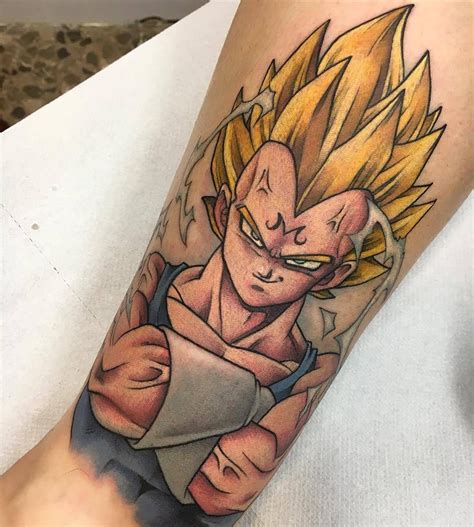 Dragon tattoos have been fashionable amongst every age of people for a very long period. Forearm Vegeta Tattoo Arm - Best Tattoo Ideas