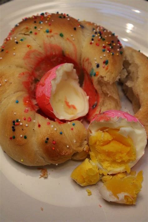 The Cultural Dish Recipe Italian Easter Egg Bread Recipes Italian Easter Easter Eggs