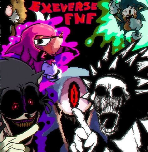 Fnf Exeverse Team On Twitter Exeverse V1 Promo Art Art Made By