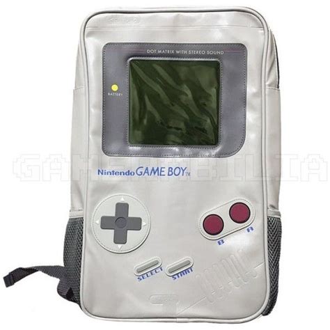 Nintendo Game Boy Backpack £30 Liked On Polyvore Featuring Bags