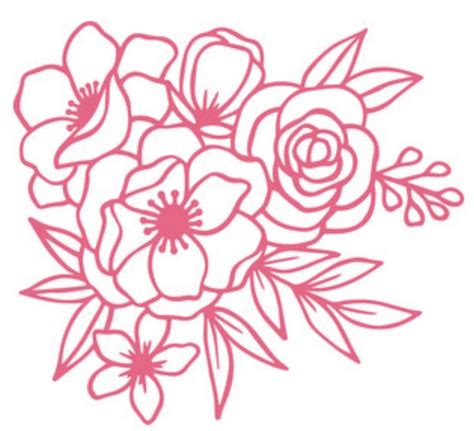 Pin by poornima on Design | Flower svg, Flower svg free, Flower drawing