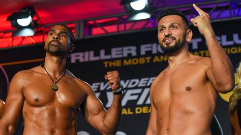 David Haye In Impeccable Shape At Weigh In Before Comeback Fight