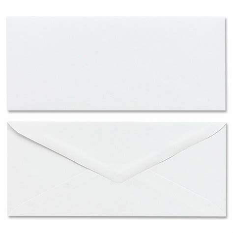 Mead Plain White Envelopes Gos