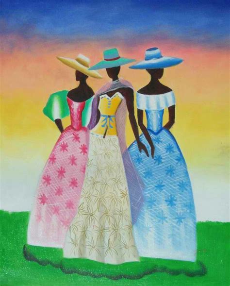 African American Art Black Beauties Oil Painting African American Art