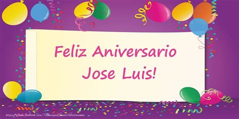 Felicitaciones Jose Luis Felicitaciones Con Nombres