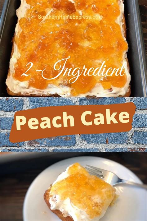 easy 2 ingredient peach cake recipe recipe protein mug cakes peach cake recipes bread