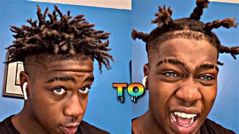 How To Get Wick Dreads With Freeforms Thot Boy Cut Youtube