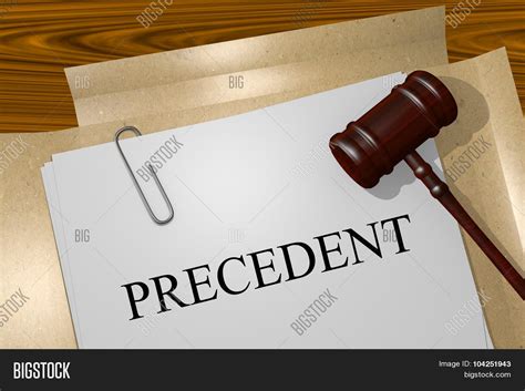 Precedent Concept Image And Photo Free Trial Bigstock