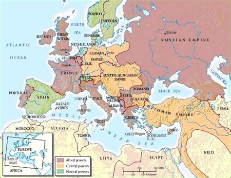 90 Amazing European Alliances 1914 Map Insectpedia
