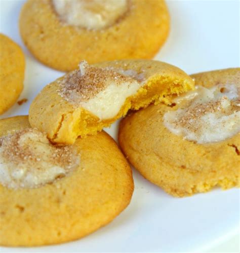 Pumpkin Cheesecake Thumbprint Cookies My Incredible Recipes