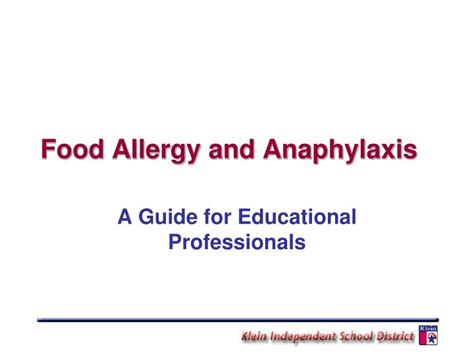 Ppt Food Allergy And Anaphylaxis Powerpoint Presentation Free