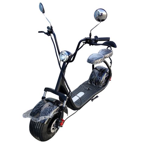 2000w Fat Tire Electric Scooter Hardtail 18 Tire Front