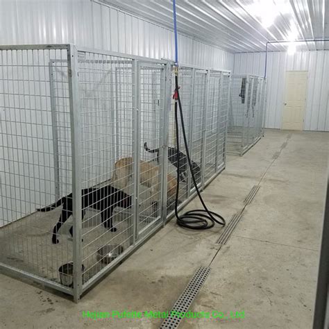 Heavy Duty Welded Wire Stainless Steel Pet Enclosure Metal Dog Cages