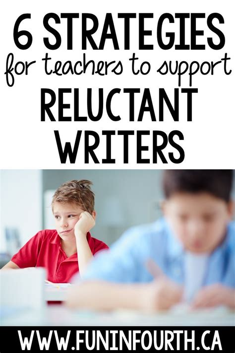6 Ways to Encourage Your Reluctant Writers | Reluctant writers, Elementary writing activities ...