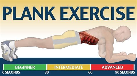 Plank Exercise More Efficient Than Crunches