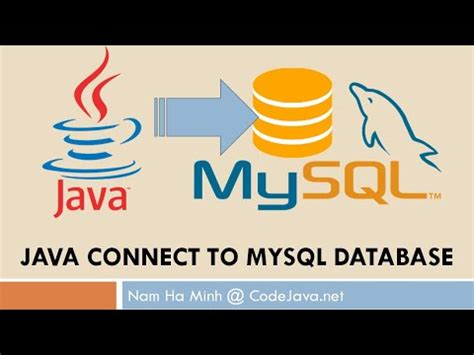 Java Connect To Mysql Database Step By Step Youtube