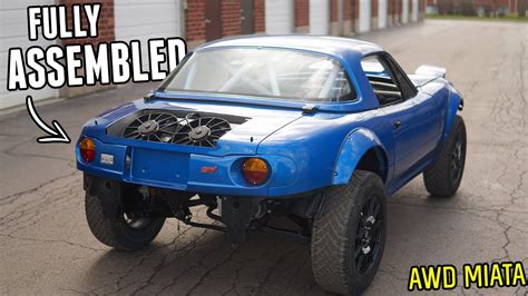 The Awd Miata Is Almost Finished Youtube