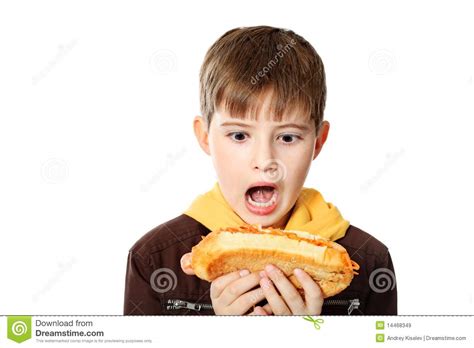Hungry Boy Royalty Free Stock Images - Image: 14468349