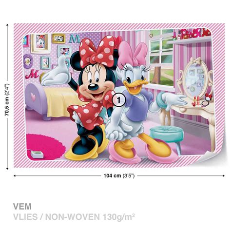 Disney Minnie Mouse Wall Paper Mural Buy At Ukposters