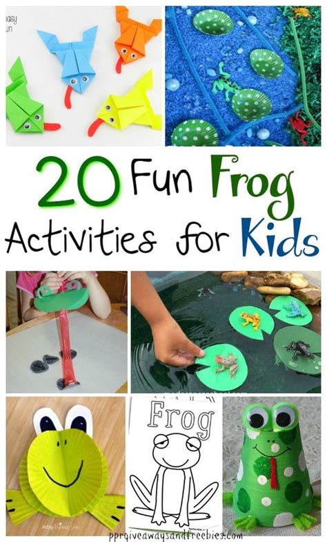 20 Fun Frog Activities For Kids Frog Activities Frogs Preschool