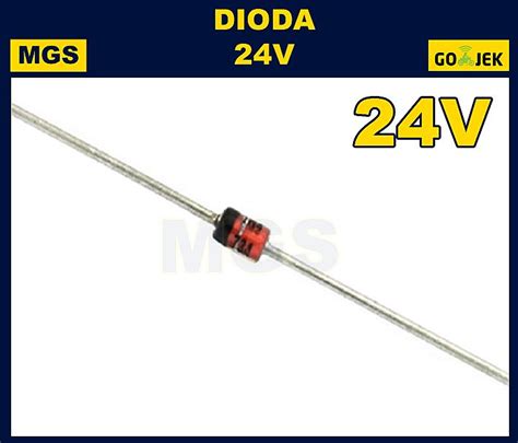 Elektronik Komponen Dioda Dioda Zener 24v 10pcs Supplier Baju