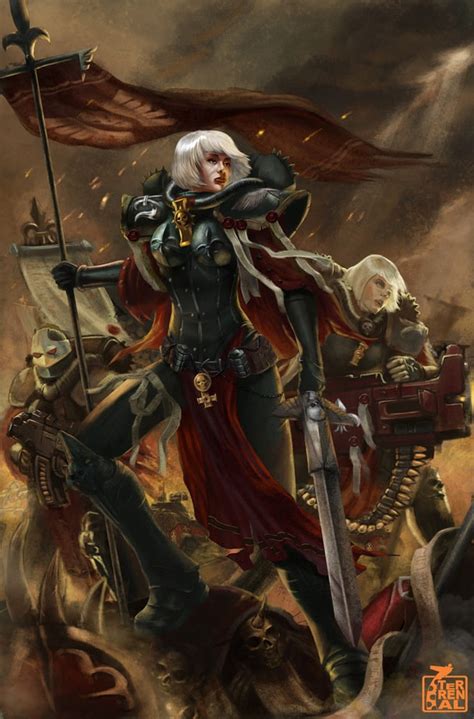 Top 5 Art Of The Sisters Of Battle