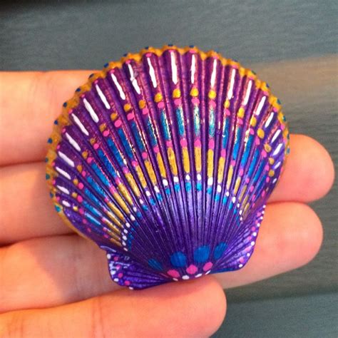 Pin By Betty Jones On Crafts Sea Shells Diy Seashell Painting Shell