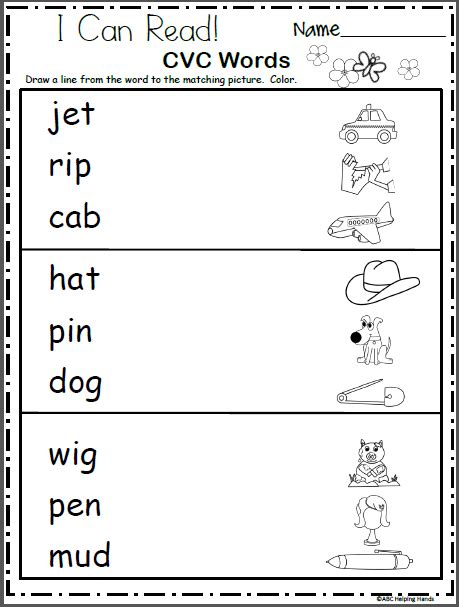 We did not find results for: Read and Match CVC Words Worksheet - Made By Teachers ...