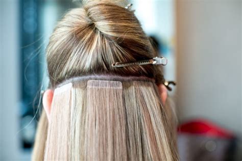 Tape Extensions For Thin And Damaged Hair The Frisky