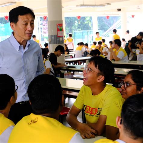 Ong ye kung chinese pinyin wng y kng born 15 november 1969 is a singaporean politician a member of the governing peoples action party pap he. Ong Ye Kung Visits VJC, Cheers On Students For 92% ...