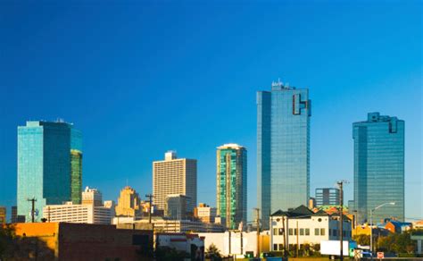 Fort Worth Downtown Skyline Stock Photo Download Image Now Istock