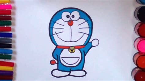 How To Draw Doraemon For Kidsdrawing Doraemon Easily Step By Step