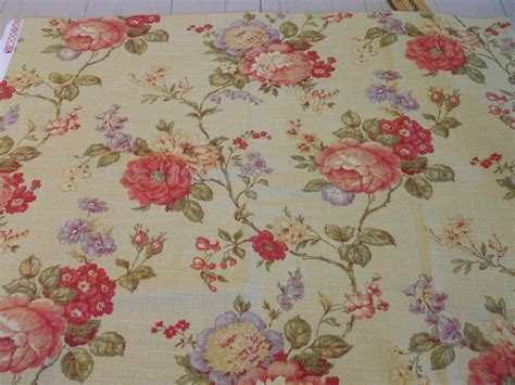 Waverly Fabric Floral Fabric Coventry Hill