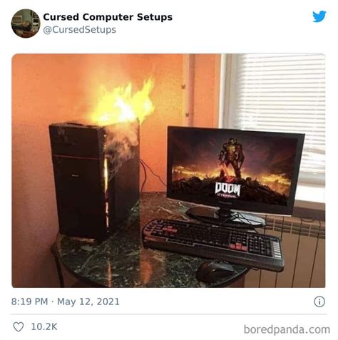 30 Times People Had Such Terrible Computer Setups They Could Only Be