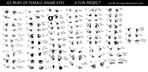 Iza Nagi On DeviantArt Female Anime Eyes Anime Eyes Female Anime