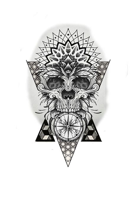 Mandala Tattoo Mann Mandala Tattoo Design Skull Tattoo Design Tattoo