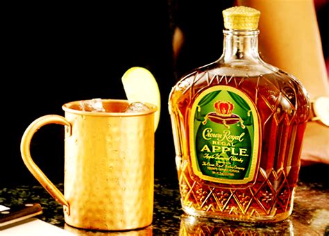 Crown royal and the washington apple go hand in hand. Running Back Apple Mule | Apple crown drinks, Crown royal ...