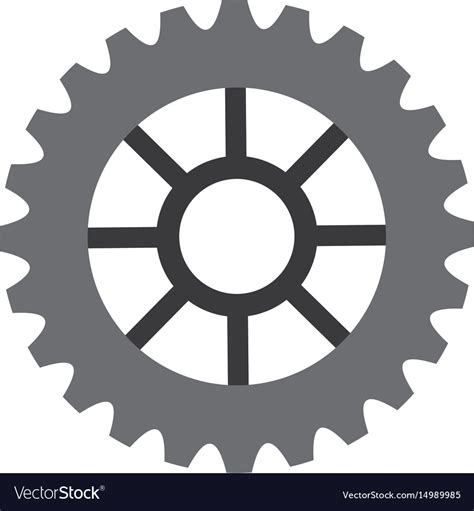 Cogwheel Icon Image Royalty Free Vector Image Vectorstock