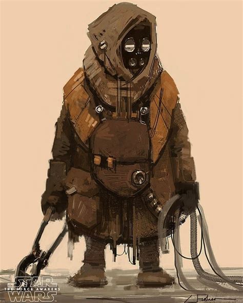 Scavenger Concept For Forceawakens Starwars Conceptdesign