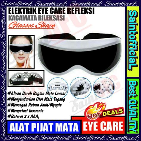 Alat Pijat Mata Refleksi Elektrik Eye Care / Kacamata Kesehatan Terapi