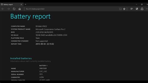 How To Generate A Battery Report In Windows 10 Youtube