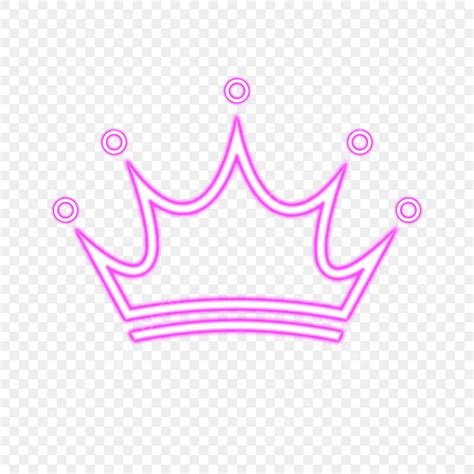 Neon Crown Neon Kingdom Imperial Png Transparent Clipart Image And